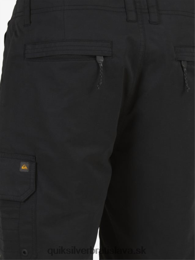 cargo šortky waterman maldive 20 Quiksilver muži B80HXR1727 čierna