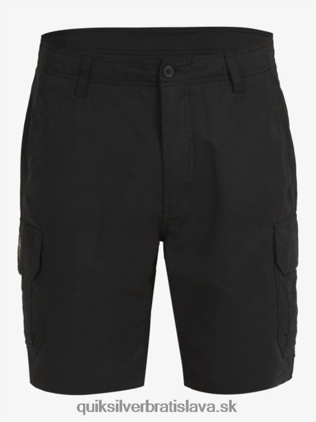 cargo šortky waterman maldive 20 Quiksilver muži B80HXR1727 čierna