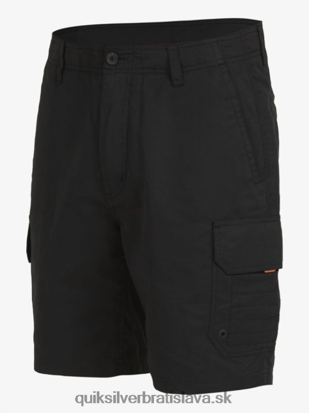 cargo šortky waterman maldive 20 Quiksilver muži B80HXR1727 čierna