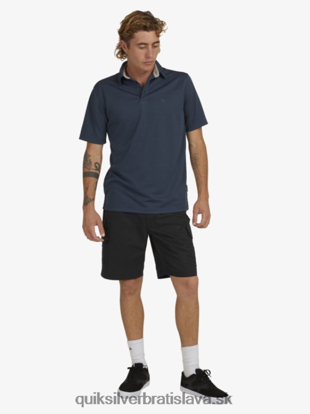 cargo šortky waterman maldive 20 Quiksilver muži B80HXR1727 čierna
