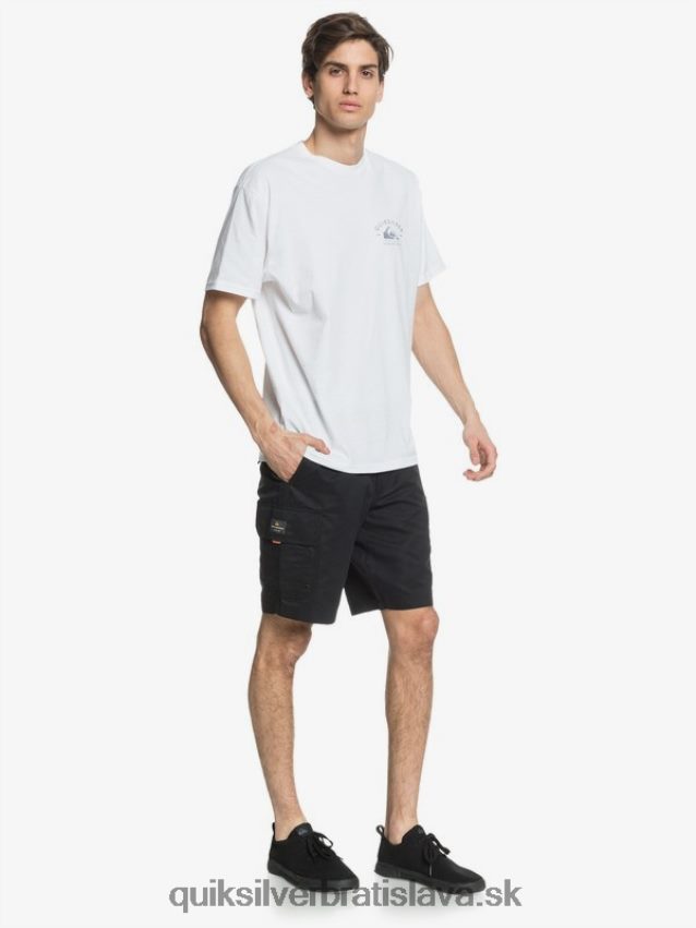 cargo šortky waterman maldive 20 Quiksilver muži B80HXR1727 čierna