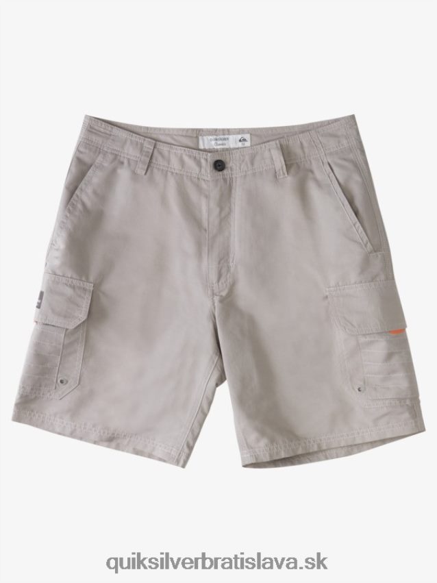 cargo šortky waterman maldive 20 Quiksilver muži B80HXR1728 sivá sivá