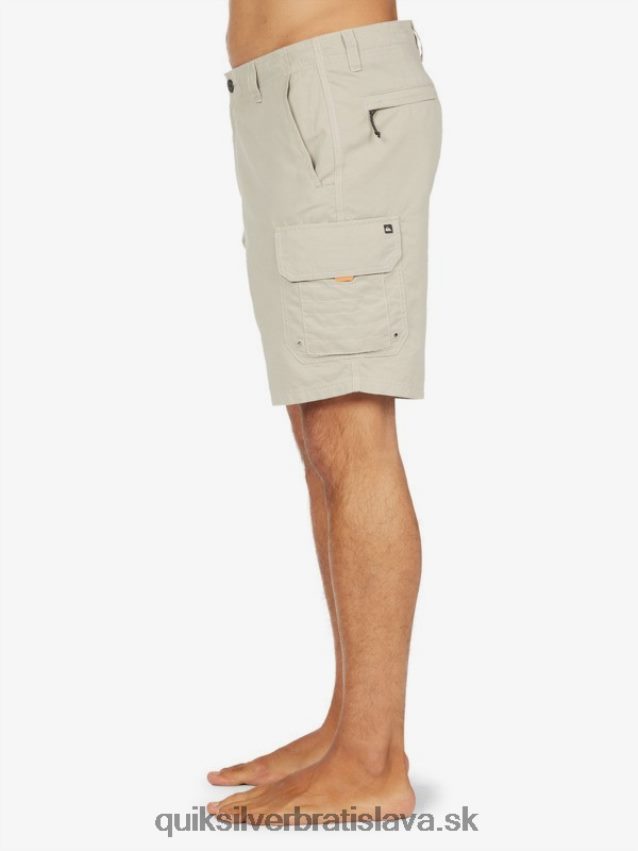 cargo šortky waterman maldive 20 Quiksilver muži B80HXR1728 sivá sivá