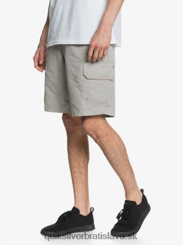cargo šortky waterman maldive 20 Quiksilver muži B80HXR1728 sivá sivá