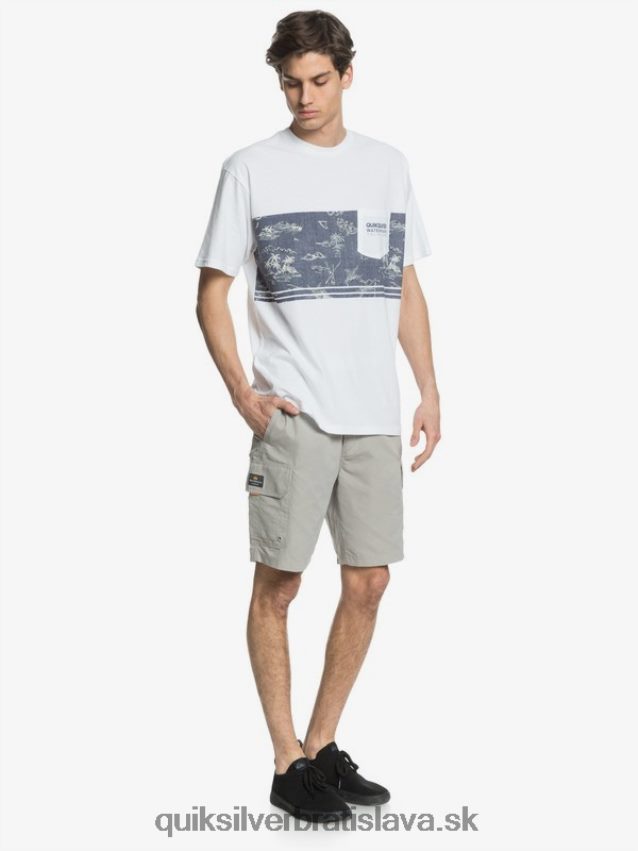 cargo šortky waterman maldive 20 Quiksilver muži B80HXR1728 sivá sivá