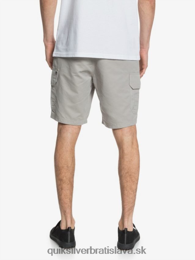 cargo šortky waterman maldive 20 Quiksilver muži B80HXR1728 sivá sivá