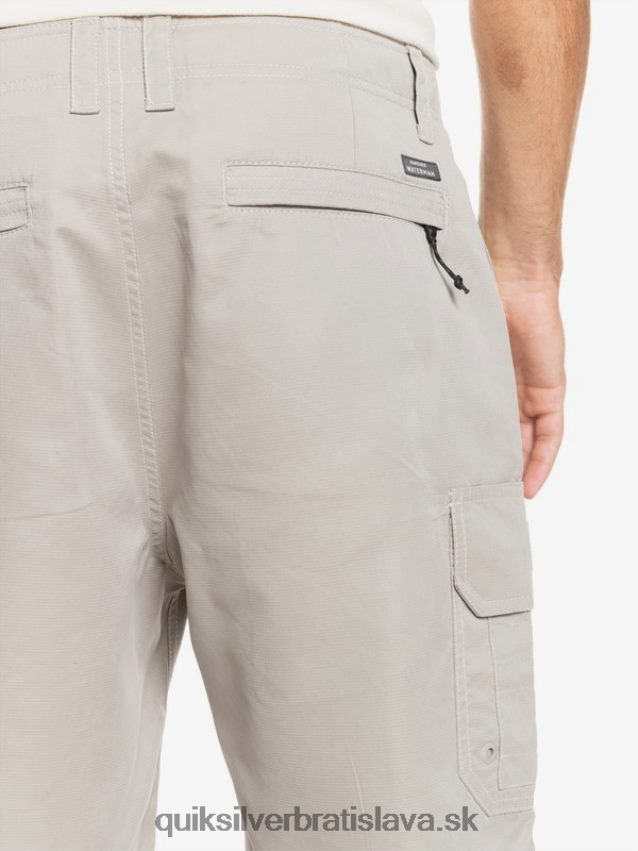 cargo šortky waterman maldive 20 Quiksilver muži B80HXR1728 sivá sivá