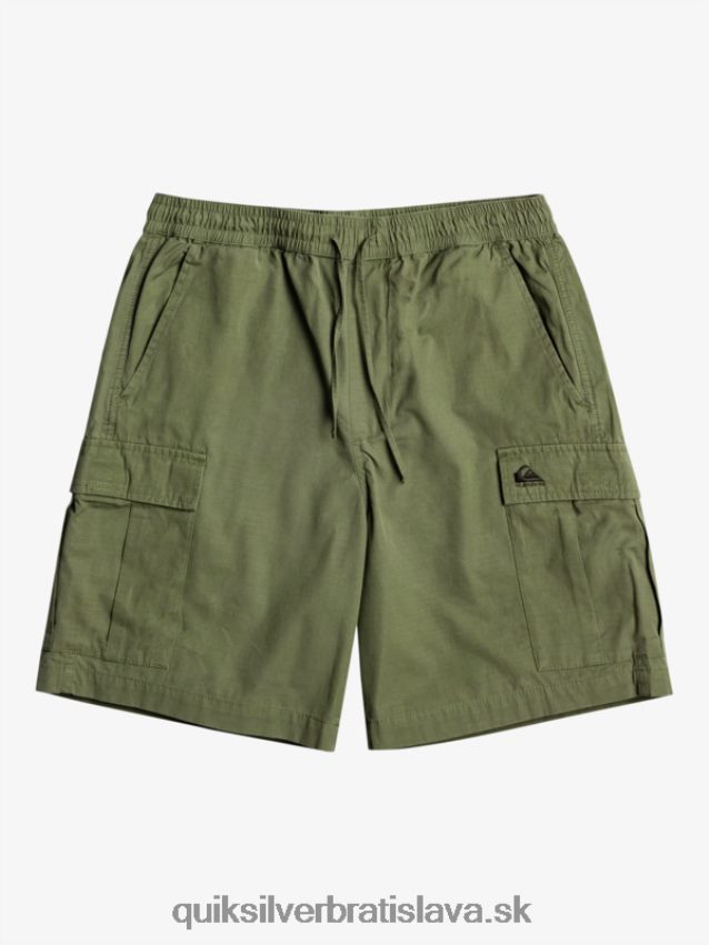 cargo taxer elastický pás 19 šortky Quiksilver muži B80HXR1010 štvorlístok