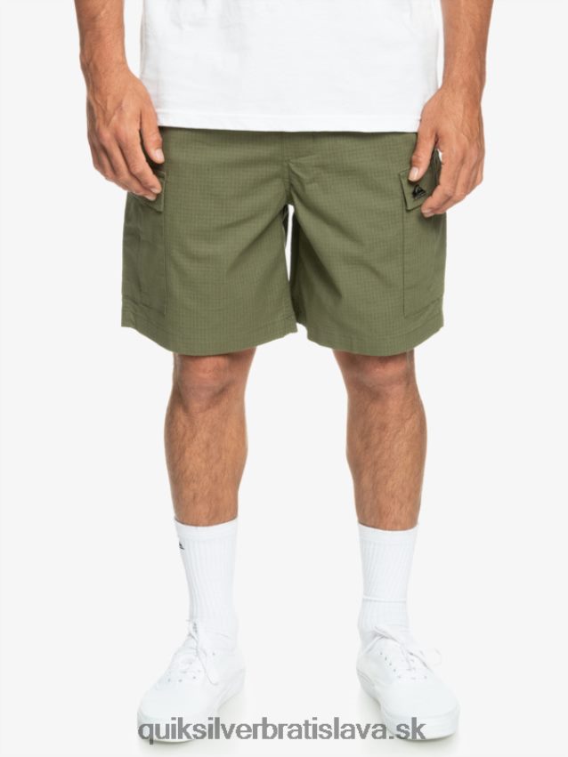 cargo taxer elastický pás 19 šortky Quiksilver muži B80HXR1010 štvorlístok