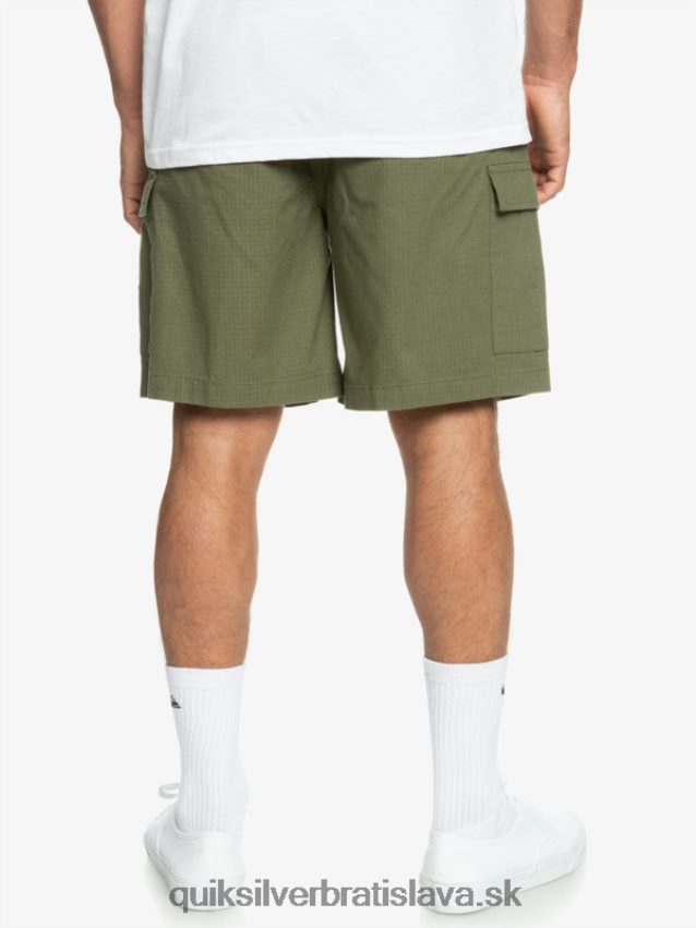 cargo taxer elastický pás 19 šortky Quiksilver muži B80HXR1010 štvorlístok