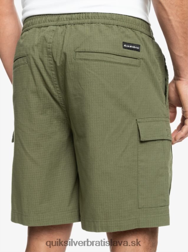 cargo taxer elastický pás 19 šortky Quiksilver muži B80HXR1010 štvorlístok