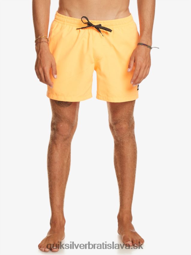 denne 15 salv Quiksilver muži B80HXR459 oranžový pop