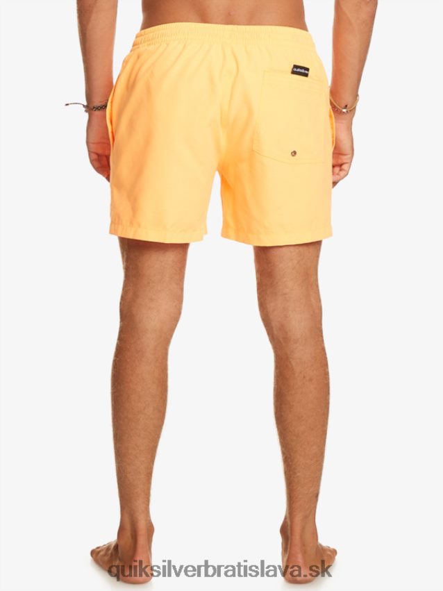 denne 15 salv Quiksilver muži B80HXR459 oranžový pop