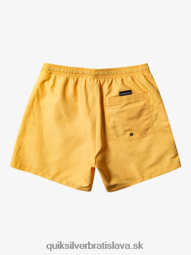 denne 15 salv Quiksilver muži B80HXR462 žĺtok žltý