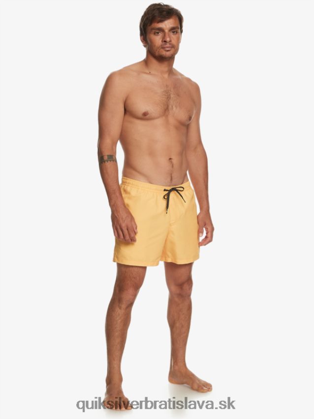 denne 15 salv Quiksilver muži B80HXR462 žĺtok žltý