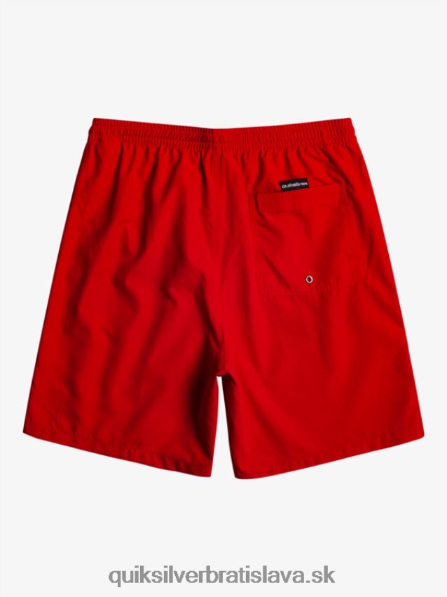 denne 15 salv Quiksilver muži B80HXR463 vysoko riziková červená