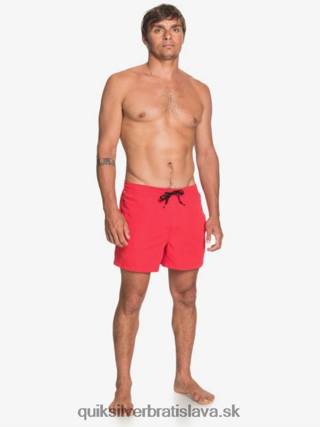 denne 15 salv Quiksilver muži B80HXR463 vysoko riziková červená