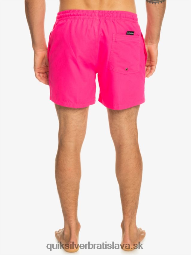 denne 15 salv Quiksilver muži B80HXR464 ružová glo