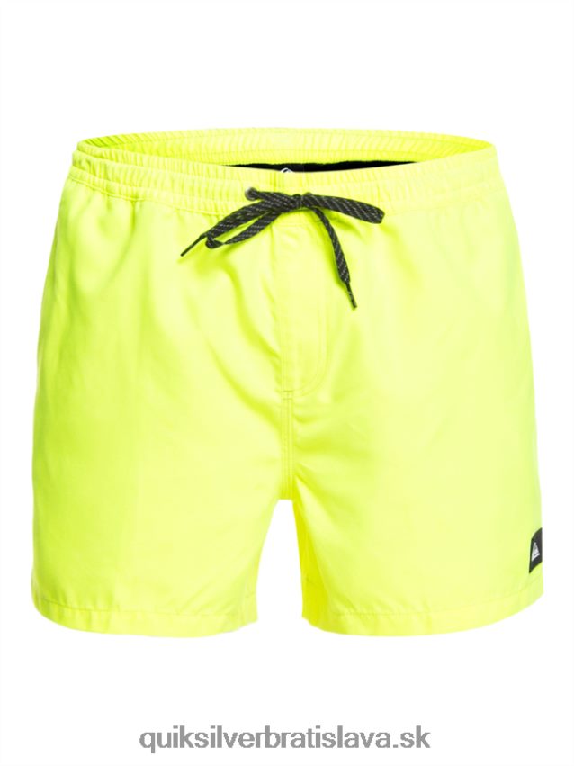 denne 15 salv Quiksilver muži B80HXR465 bezpečnostná žltá