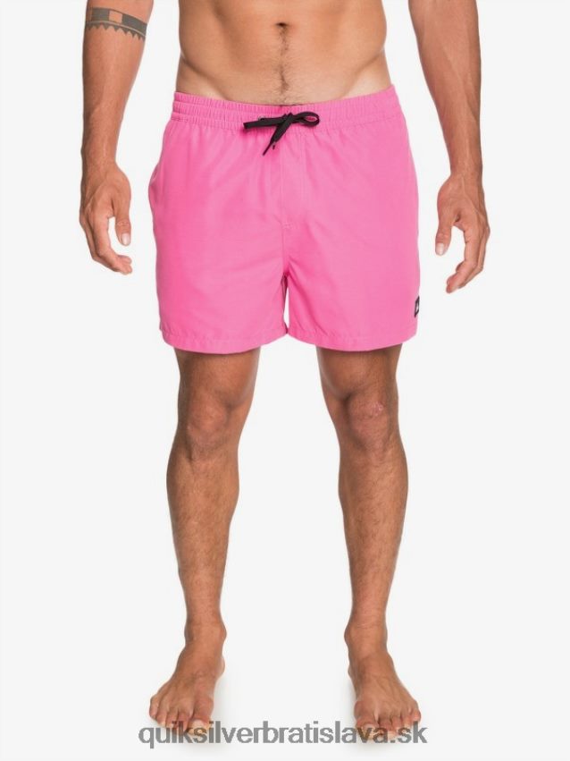 denne 15 salv Quiksilver muži B80HXR467 karmínová ruža