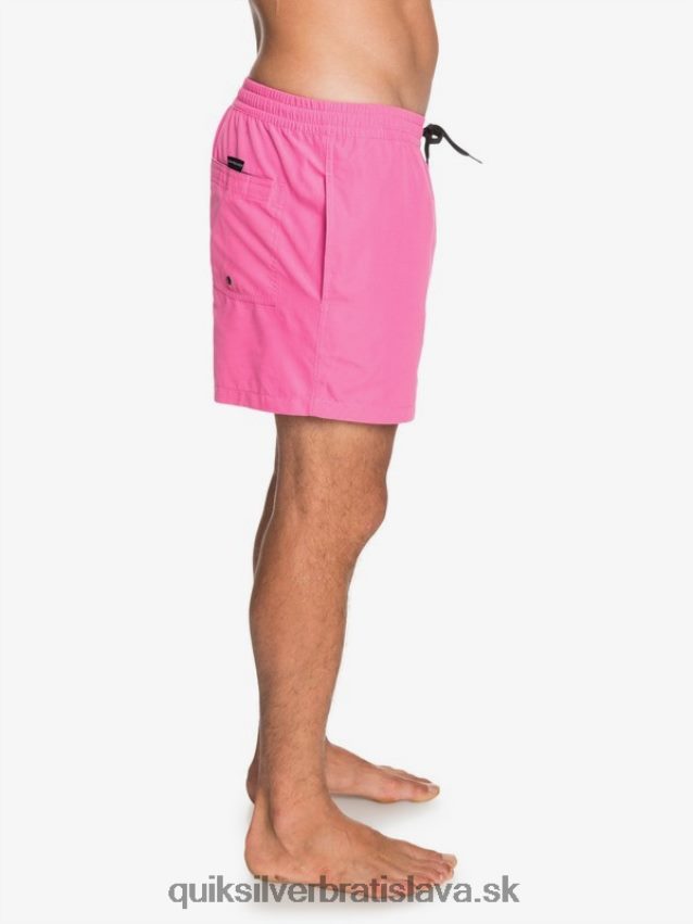 denne 15 salv Quiksilver muži B80HXR467 karmínová ruža