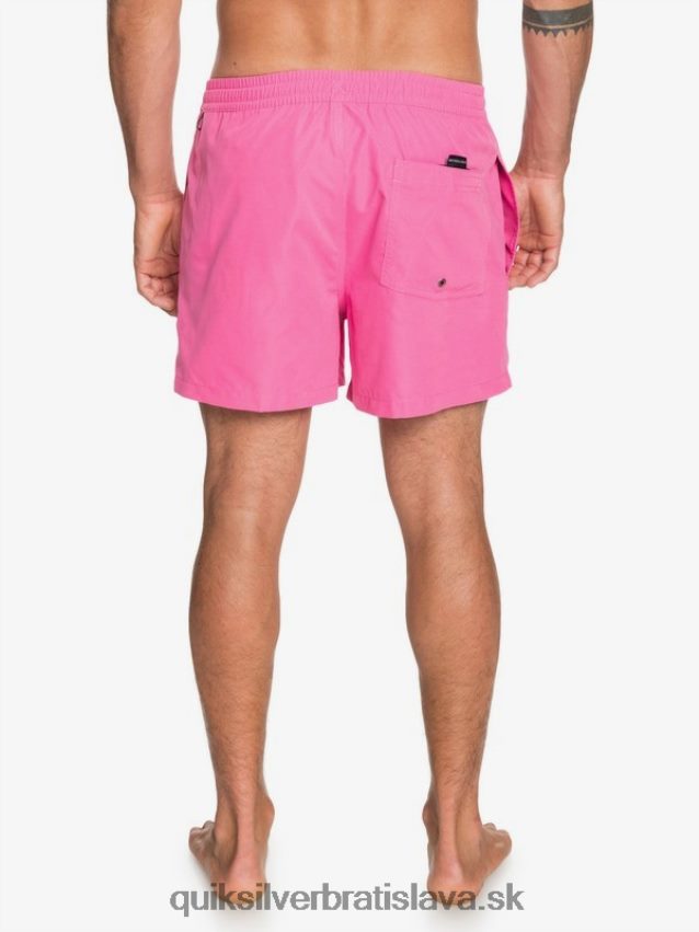 denne 15 salv Quiksilver muži B80HXR467 karmínová ruža