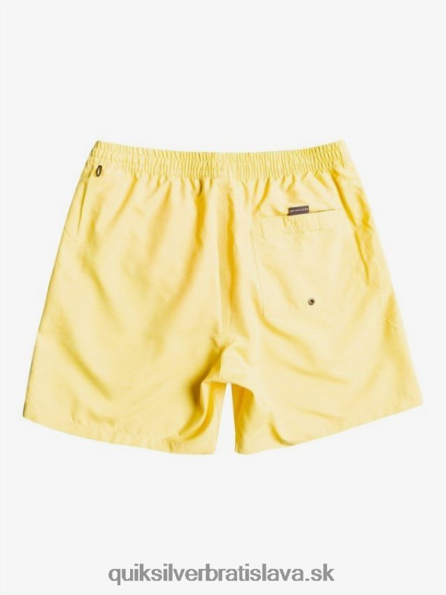 denne 17 volejov Quiksilver muži B80HXR1526 citrónová kôra