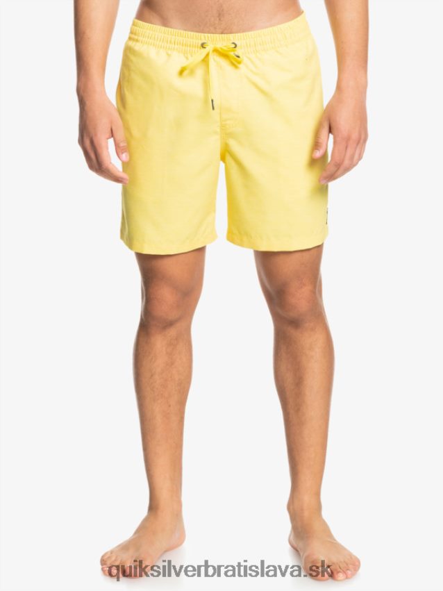 denne 17 volejov Quiksilver muži B80HXR1526 citrónová kôra