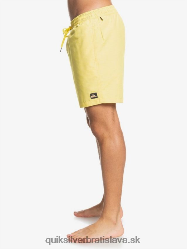 denne 17 volejov Quiksilver muži B80HXR1526 citrónová kôra