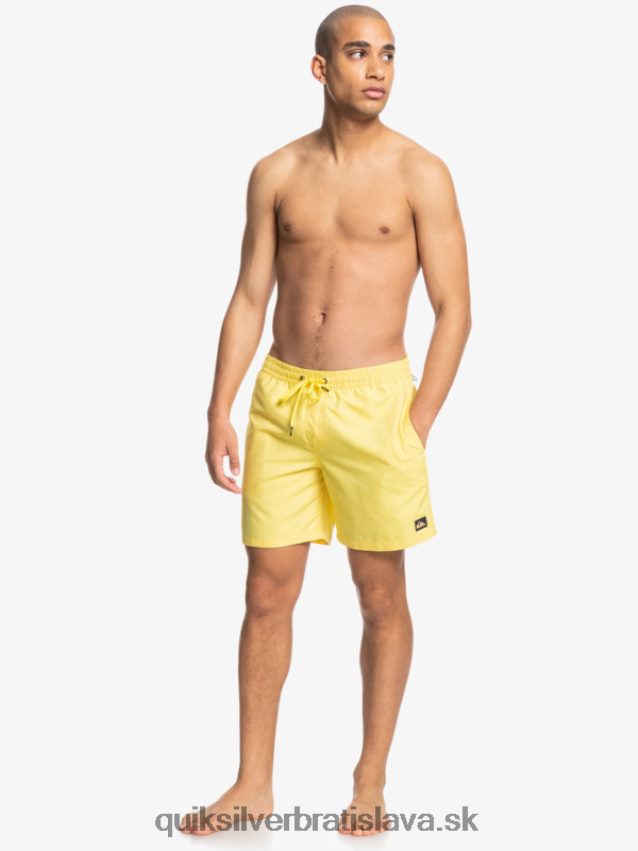denne 17 volejov Quiksilver muži B80HXR1526 citrónová kôra