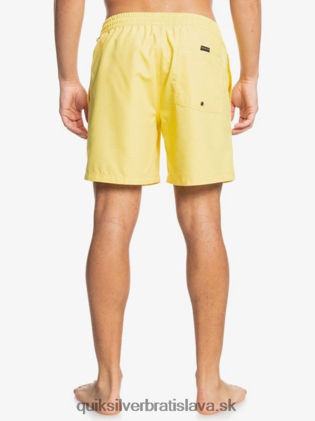 denne 17 volejov Quiksilver muži B80HXR1526 citrónová kôra