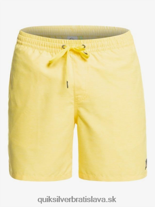 denne 17 volejov Quiksilver muži B80HXR1526 citrónová kôra