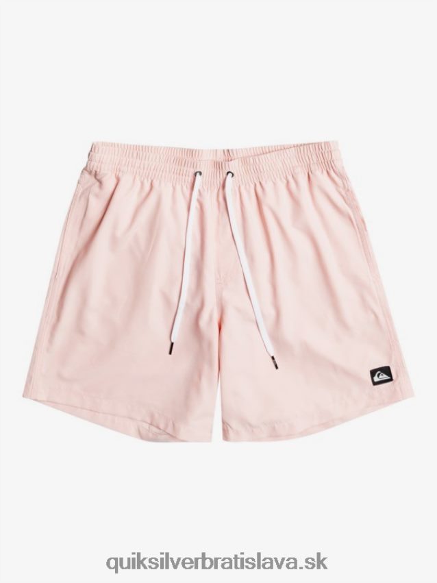 denne 17 volejov Quiksilver muži B80HXR1527 jemne ružová