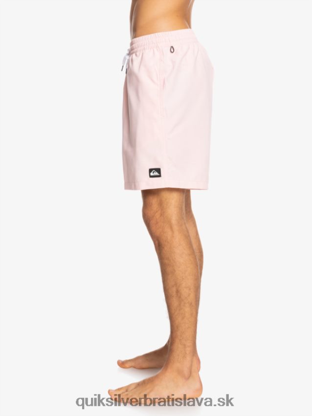 denne 17 volejov Quiksilver muži B80HXR1527 jemne ružová