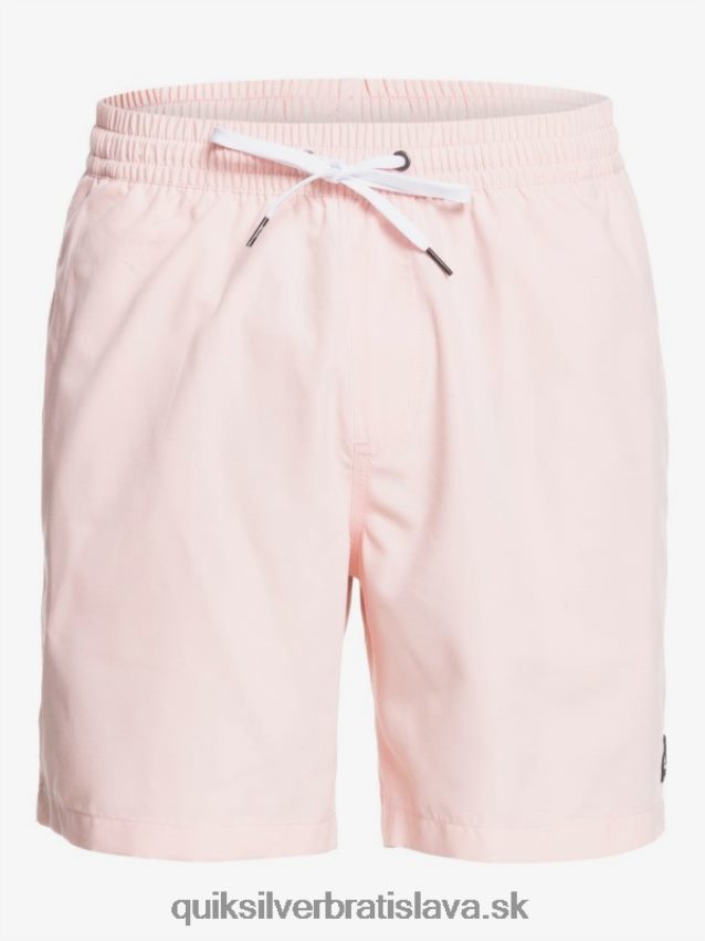 denne 17 volejov Quiksilver muži B80HXR1527 jemne ružová
