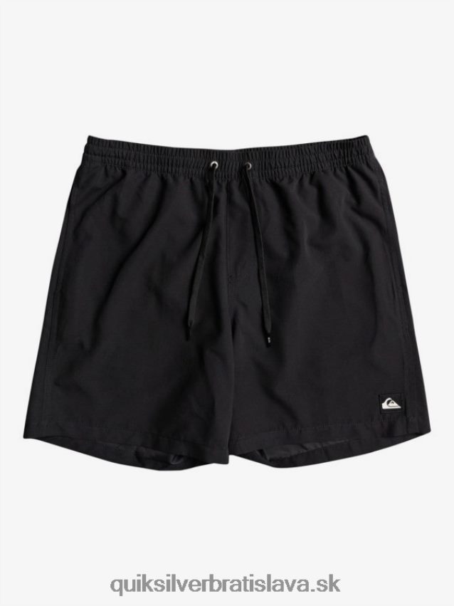 denne 17 volejov Quiksilver muži B80HXR1528 čierna