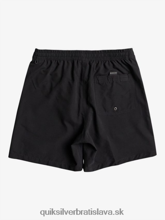 denne 17 volejov Quiksilver muži B80HXR1528 čierna
