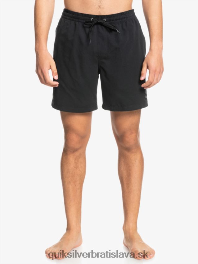 denne 17 volejov Quiksilver muži B80HXR1528 čierna