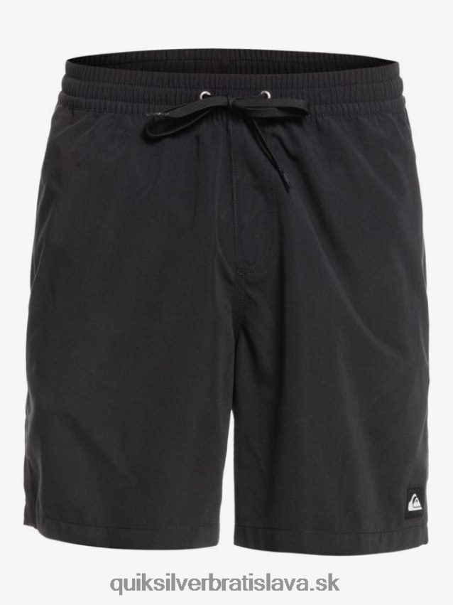 denne 17 volejov Quiksilver muži B80HXR1528 čierna