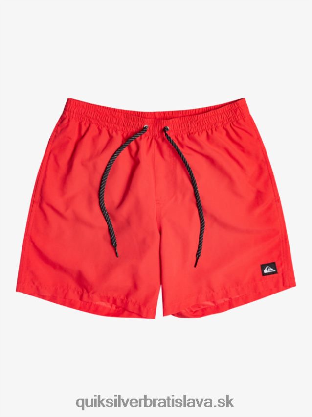 denne 17 volejov Quiksilver muži B80HXR618 vysoko riziková červená