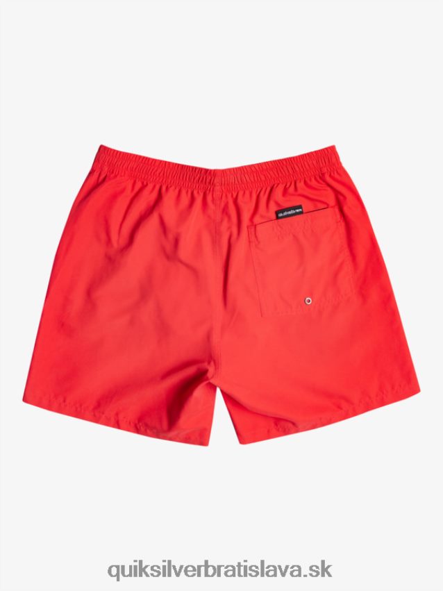 denne 17 volejov Quiksilver muži B80HXR618 vysoko riziková červená