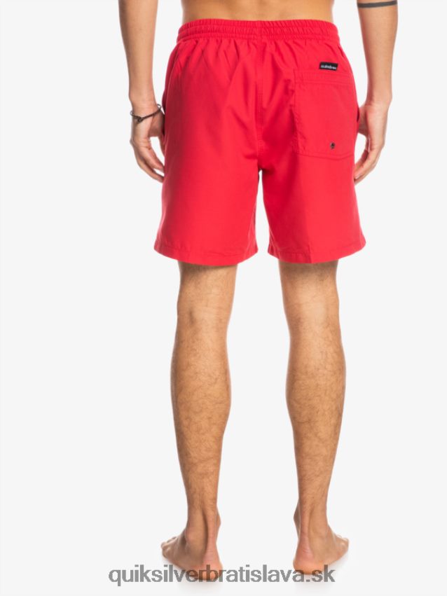denne 17 volejov Quiksilver muži B80HXR618 vysoko riziková červená