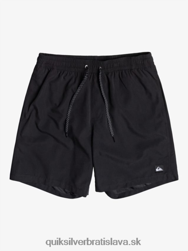 denne 17 volejov Quiksilver muži B80HXR619 čierna