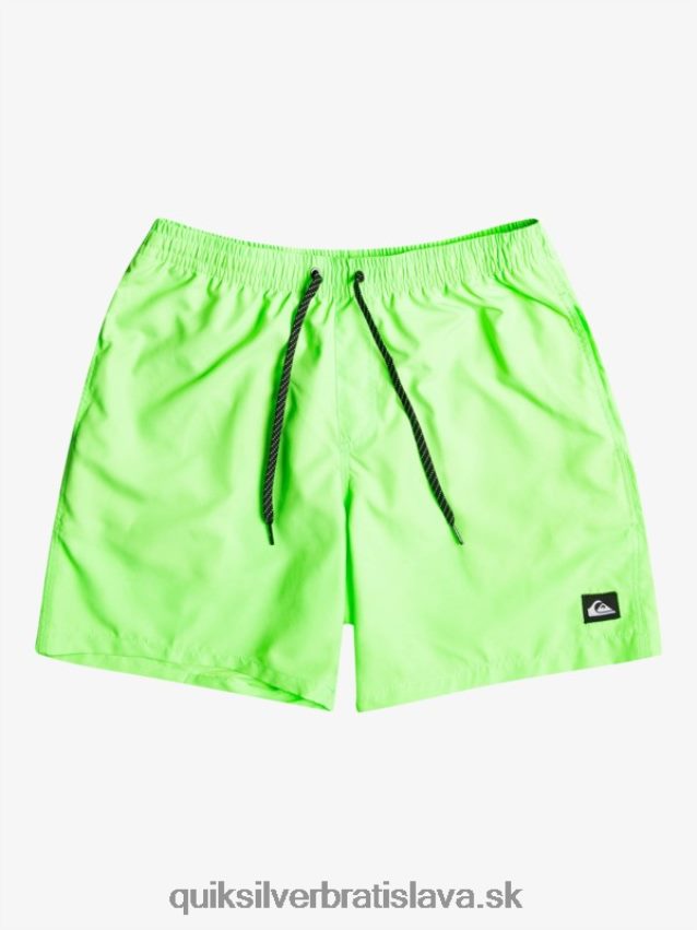 denne 17 volejov Quiksilver muži B80HXR621 zelený gekón