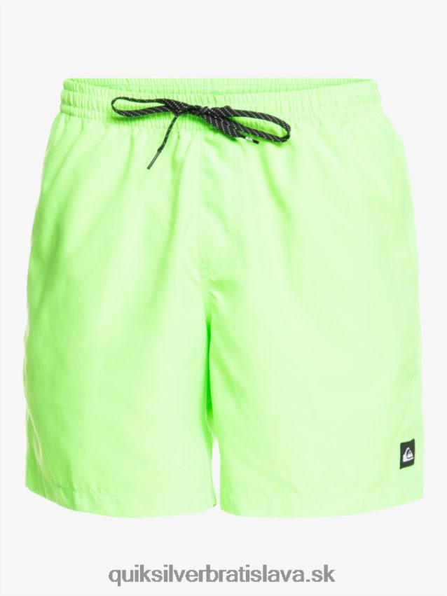 denne 17 volejov Quiksilver muži B80HXR621 zelený gekón