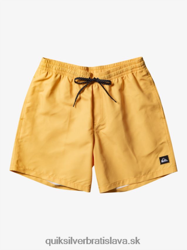 denne 17 volejov Quiksilver muži B80HXR623 žĺtok žltý
