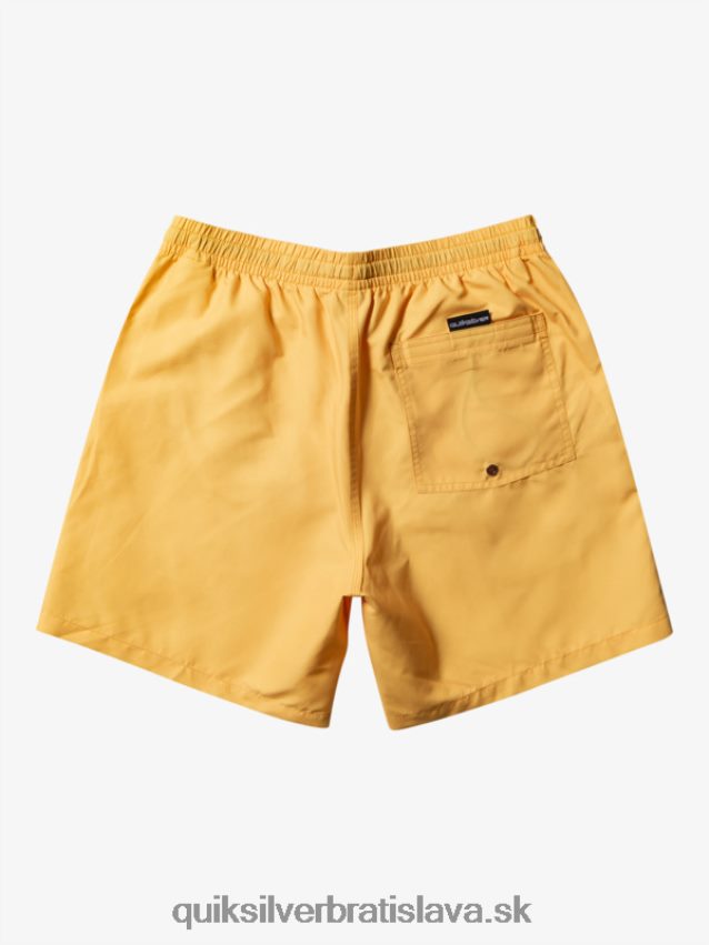 denne 17 volejov Quiksilver muži B80HXR623 žĺtok žltý