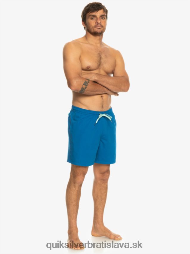 denne 17 volejov Quiksilver muži B80HXR625 šnorchlovať modrá