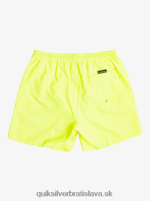 denne 17 volejov Quiksilver muži B80HXR626 bezpečnostná žltá
