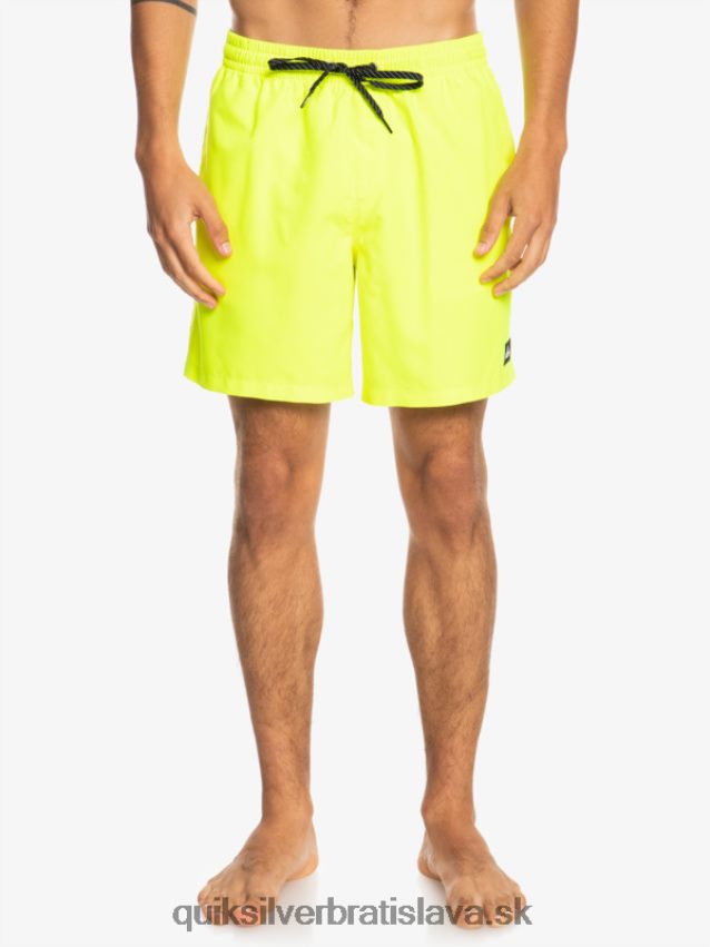 denne 17 volejov Quiksilver muži B80HXR626 bezpečnostná žltá